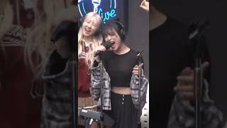 AHYEON slaying the 3 highnote progression  RAMI’s great vocals KBS COOL FM shorts mrremoved [upl. by Yelhs]