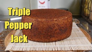 Making Triple Pepper Jack Cheese [upl. by Inahpit]