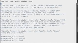 How to configure SMTP POSTFIX MAIL in Linux [upl. by Merv]