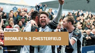 Highlights Bromley 43 Chesterfield [upl. by Moore173]