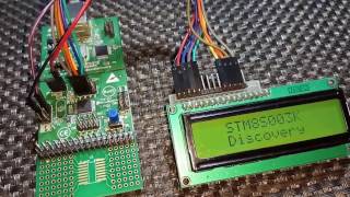 STM8S LCD Example [upl. by Craig]