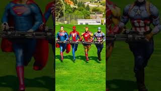 GTA V  MARVEL CHARACTERS SAVES BABY  Coffin Dance Theme Song COVER [upl. by Sierra659]