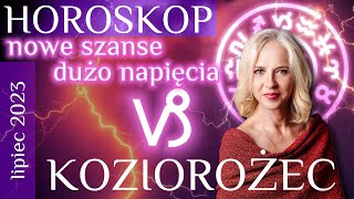 Koziorożec horoskop na lipiec 2023 Wymiana energii napięcia  rewizja wartości [upl. by Riobard319]