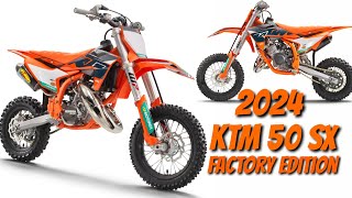 2024 KTM 50 SX FACTORY EDITION [upl. by Pepi265]