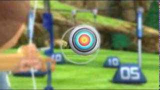 Wii Sports Resort 【アーチェリー篇 1】 [upl. by Reldnahc434]