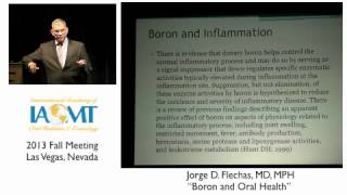 Jorge Flechas MD  Boron and Oral Health [upl. by Eelyram]