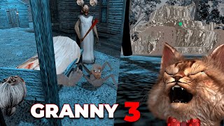 GRANNY 3 ACTUALIZACION ME ESCAPO POR EL TANKE COMPLETO  GatoGriton [upl. by Krystalle]