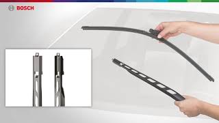 BMW Top Lock Connection  How to Install Bosch Evolution Wiper Blades [upl. by Edaj]