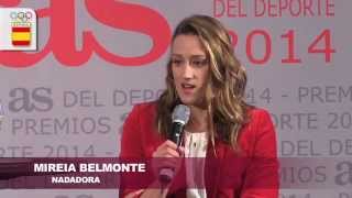 Mireia Belmonte hace balance de un gran 2014 y avisa de que en 2015 quiere superarse [upl. by Erehc751]