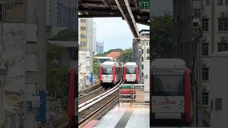 LRT Sri Petaling Line amp Ampang Line Kuaa Lumpur Malaysia rapidkl Malaysia travel [upl. by Maggio965]