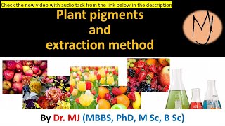 Plant pigments chlorophylls carotenoids flavonoids betalains phytochromes DoctorTutors [upl. by Bradney]