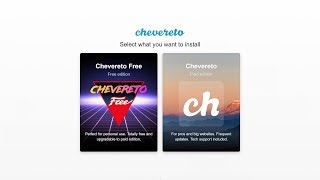 Chevereto installer demo [upl. by Inalan]