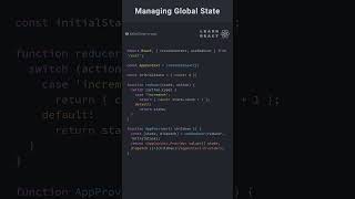 Managing Global State coding programming frontend reactnative react reactfrontend [upl. by Acinahs]