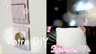 3 DIY  Décorer sa chambre [upl. by Damian]