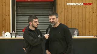 Ai microfoni di streamingsportit Davide Torresan coach Istrana Basket femminile [upl. by Sihtnyc]