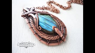 Labradorite pendant 2 [upl. by Barbuto]