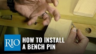 How To Install a Bench Pin with Mark Nelson [upl. by Nnyluqcaj]