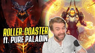 Hearthstone A RollerCoaster of a Game ft Pure Paladin [upl. by Denni]