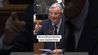 Quand Michel Barnier tacle Gabriel Attal [upl. by Clim]