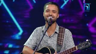 Sanjay Baral quotAkha Ma Timilaiquot The Voice of Nepal Season 5 2023 [upl. by Roosnam]