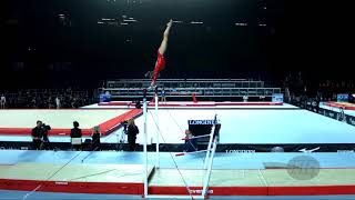 SMITH Ragan USA  2017 Artistic Worlds Montréal CAN  Qualifications Uneven Bars [upl. by Herzog]