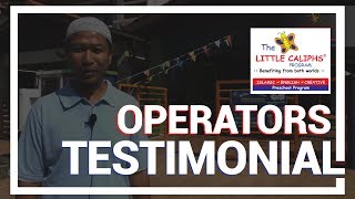 Testimonial from Little Caliphs Operators [upl. by Isleen]