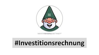 Meisterprüfung Teil 3 Investition Amortisation Kapitalwert Meisterwissen LBV Tradt MK K14 T06 [upl. by Lachman802]