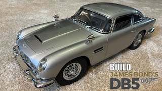 Build the 007 James Bond DB5 Aston Martin 18 Scale  Stage 8485  The Completed Vehicle [upl. by Ardnuahc122]