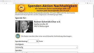 Teil 4 OnlineSpendenformular und CharitySMS  1000 € in 100 Tagen sammeln [upl. by Giacopo]