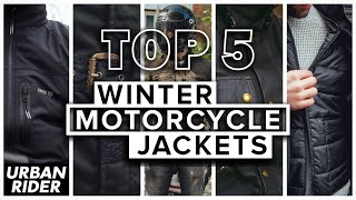 TOP 5 Winter Motorcycle Jackets 2023 [upl. by Neggem]