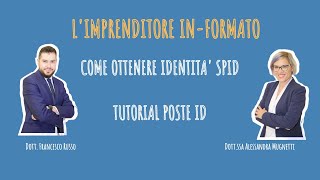 Come ottenere lIDENTITA SPID  TUTORIAL Poste ID passo dopo passo [upl. by Ahsened]