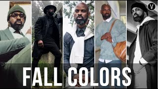 5 Fall Color Combinations For Dark Complexion Men Part 1  The StyleJumper [upl. by Attirb]