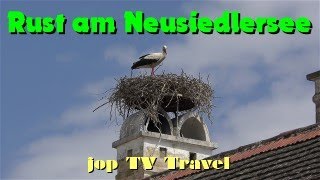 Rundgang durch die Stadt Rust am Neusiedlersee Burgenland Österreich jop TV Travel [upl. by Zeiger]