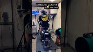 Dyno test m200 2stroke [upl. by Inilahs76]