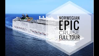 Norwegian Epic NCL Cruise Ship Full Tour Mediterranean Itinerary  4K [upl. by Richia103]