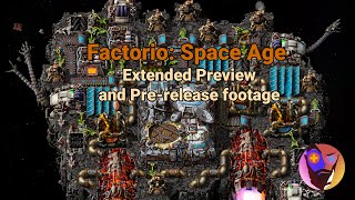 Factorio Space Age  Extended Preview 1 hour Gameplay footage and thoughts [upl. by Bozuwa]