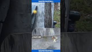 Paintballs colliding midair  Slow Motion Paintball  Magfed Paintball shorts [upl. by Bille]