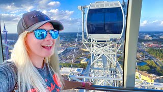 Riding The Wheel at Icon Park 🎡 Orlando Wine Festival 2020  Pet Alliance of Greater Orlando [upl. by Brawley]