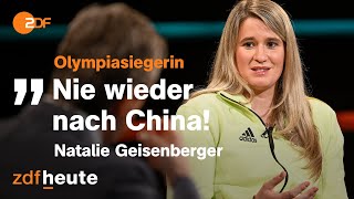 Olympia 2022 Werden die Missstände in China kaschiert  Markus Lanz vom 16 Februar 2022 [upl. by Nhojleahcim]