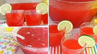 Simple Party Fruit Punch Recipe Quick amp Easy [upl. by Valonia]