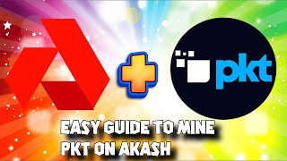 Use Akash to Mine your Internet New Mining crypto PKT [upl. by Aglo]