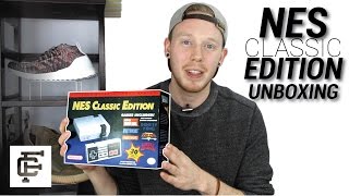 NINTENDO NES CLASSIC EDITION UNBOXING [upl. by Ardnasxela]