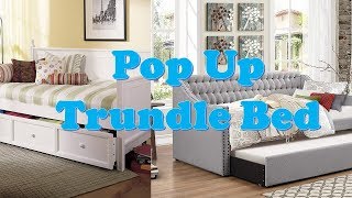 Best Pop Up Trundle Bed 2023  Top 10 Pop Up Trundle Bed Picks [upl. by Candie]