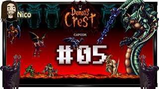 Demons Crest 100 Walkthrough  SNES  Ending  Bosses Phalanx  Ultimate Phalanx ger 05 [upl. by Rehteh292]