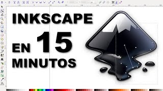 Te enseño a usar Inkscape en 15 minutos dibujo vectorial [upl. by Okimik776]