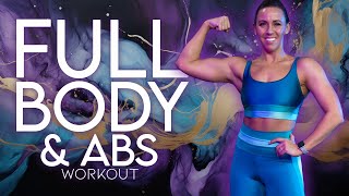 30 Minute Full Body amp Abs Workout  FLEX  Day 1 athomeworkout strengthtraining [upl. by Brote]