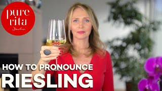 🎧 How To Say Riesling 🇩🇪 native pronunciation [upl. by Guy]