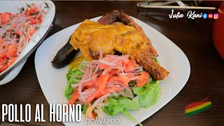 POLLO AL HORNO BOLIVIANO [upl. by Akkahs435]