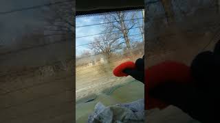 How to remove window tint glue from the rear window [upl. by Telfore699]