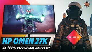 Finding the Best 4k 144hz Monitor for Xbox  HP Omen 27k [upl. by Ellenehs]